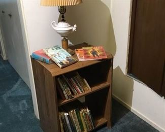Bookcase, Lamp, Childrens Books, Comic Books