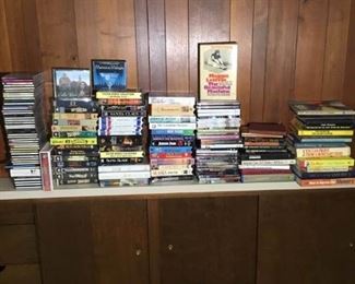 Music, CDs, Books, VHS