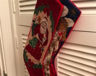 NEEDLEPOINT STOCKINGS