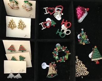 CHRISTMAS COSTUME JEWELRY