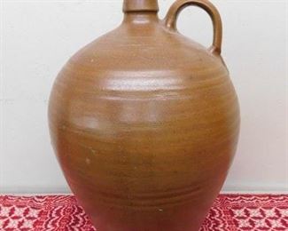 Large Early Cumberland County Pottery Jug