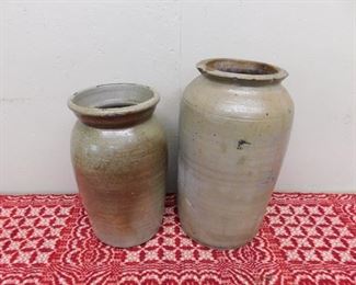 Early North Carolina Pottery Storage Jars 