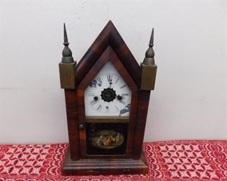 Old Cathedral Mantle Clock