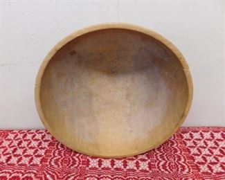 Wooden Dough Bowl