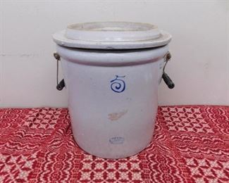 Old Red Wing Pottery Stoneware Crock(5 Gallon)