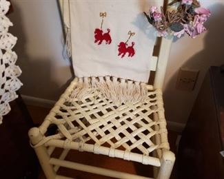Old Wicker Chair