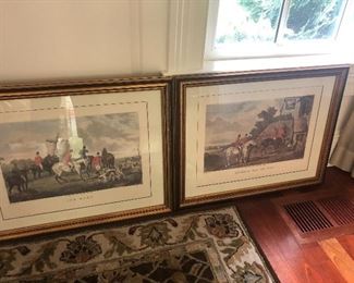 Nice horsey framed prints $75 each