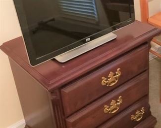 Cherry Three Door Side table