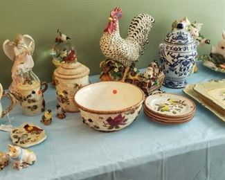 Fitz and Floyd Country Decorative and Serving Items