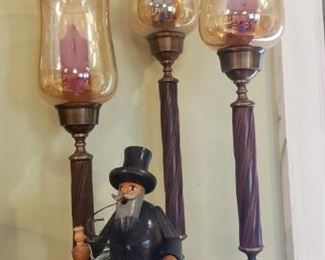 Decorative Candles and German Incense Burner