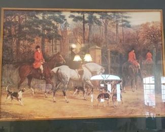 Very nice framed art