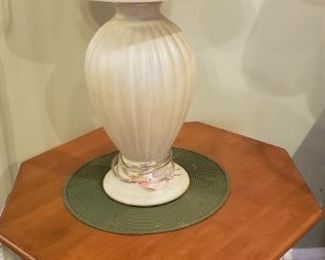 Ethan Allen Octagonal Lamp Table