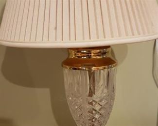 Glass and Brass Lamps