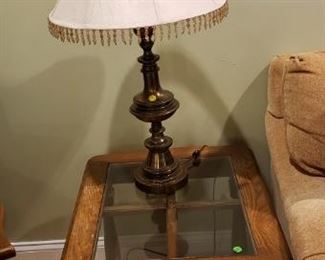 Side Tables (2) and Lamps (2)