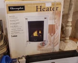 Closet Liner, New Gas Heater and Electric Floor heater