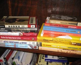 Bicycling and Tour de France books