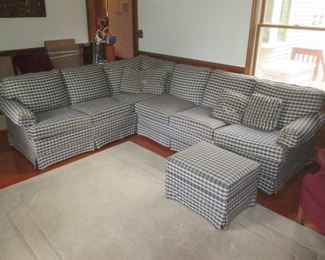6' x 9" Rug & 3 piece sofa