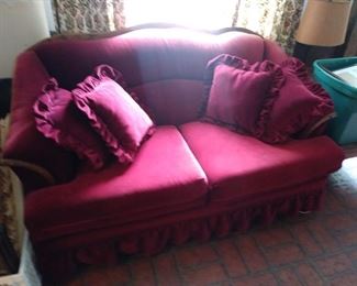 Matching love seat