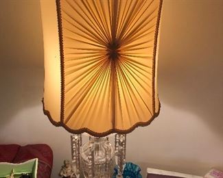 antique glass lamps