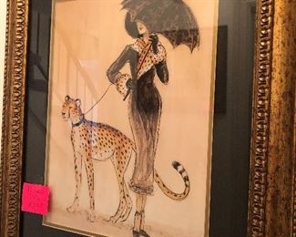Vargas style prints