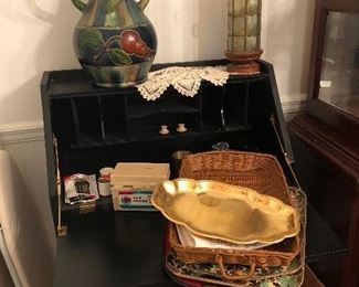 wooden secretary