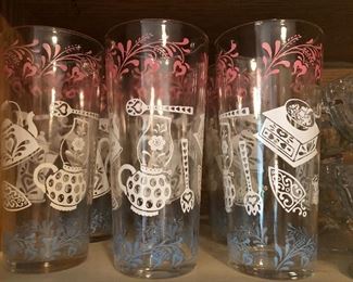 vintage glassware
