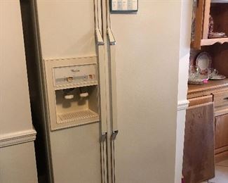 side by side refrigerator