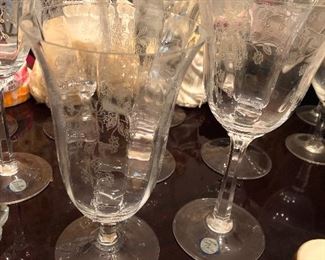 Lenox crystal stemware