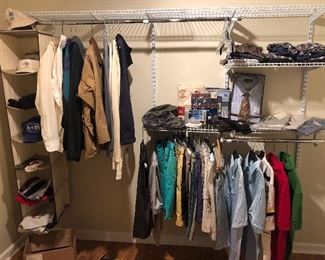 mens clothing and shoes