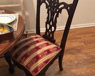 ornate side chair