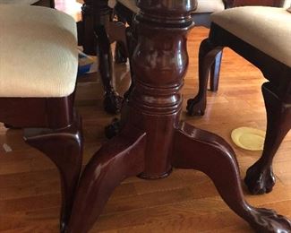 ornate dining table and chairs-high quality piece