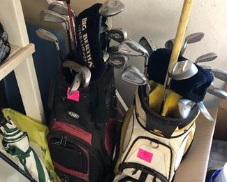 golf club sets, bags, accessories
