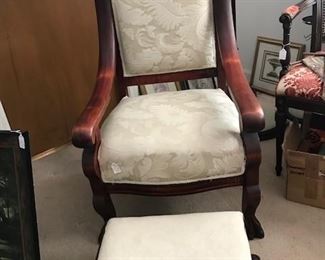 Empire Arm Chair (Mahogany) Circa 1805-1830)