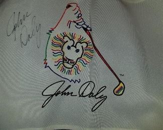 Golf, Signed Golf Flag, John Daly