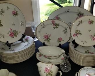 Noritake China, "Rosa"
