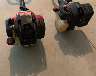 2 TROY-BILT GAS-POWERED TRIMMERS
