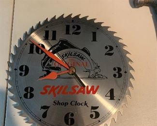 SKILSAW SHOP CLOCK