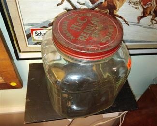 Vintage Candy Jar / Coffee Jar