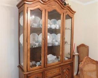 Pecan China Cabinet