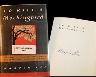 Signed Harper Lee