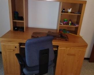 office desk and chair