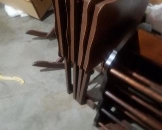 wooden fold up tables