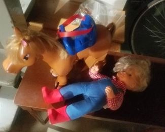 HORSE AND DOLL