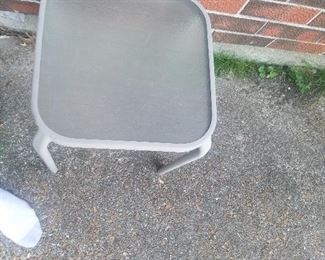 outside table