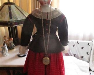 Antiqur China head doll