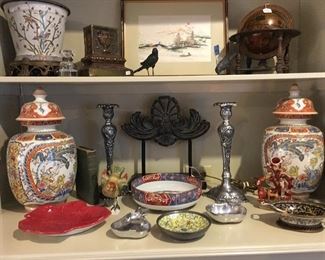 Asian décor items