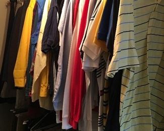 A sample of men's clothing