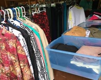 Some of the ladies clothing items