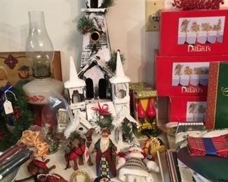 Holiday decor items