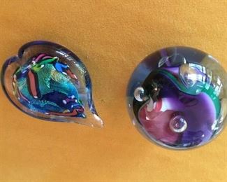 Beautiful paperweights